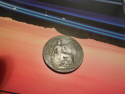 1 penny Anglia 1898 , 25,5 mm