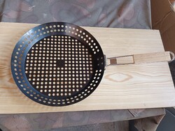 Új Holland Nagy 30cm Gesztenye sütő Serpenyő gesztenyesütő tepsi Grillező grill