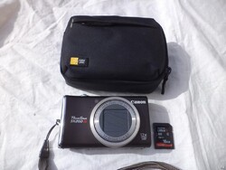 Canon SX200IS digi fényképezőgép, 12x zooom, 12.1MP +16GB (5225)