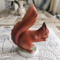 Hollóházi porcelán mókus szobor eladó!