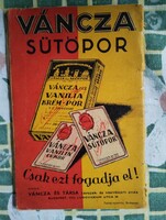 Antik naptár és receptfüzetek