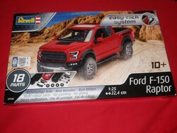 Minőségi REVELL FORD - F- 150 RAPTOR makett KIT szett modellautó dobozával 1:25 BONTATLAN