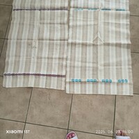 Retro hímzett lenszövet törölköző eladó! 7 db 55 x 80 cm