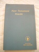 Gedeon biblia New Testament Psalms , világoskék