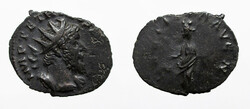 I. Tetricus antoninian LAETITIA AVG N