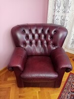 Valódi bőrgarnitúra eladó
