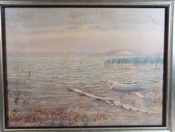 HOLLÓ ALAJOS /1876-1963/ - BALATONI VITORLÁSOK
