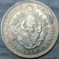 Ezüst 2 Pengő 1938