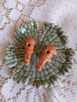 Zöld árt Deco nipp csodás jelentés 8 cm