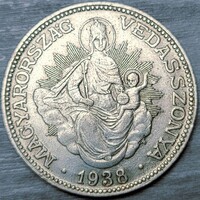 Ezüst 2 Pengő 1938