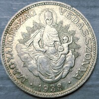 Ezüst 2 Pengő 1938