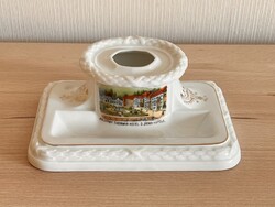 Pöstyén fürdő / Piestany Kúpele Thermia Hotel porcelán tintatartó (P0028)