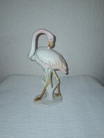 Ens Volkstedt porcelán Flamingó  madár eladó szép állapotban