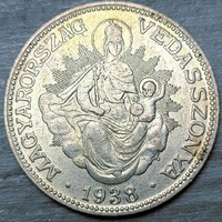Ezüst 2 Pengő 1938