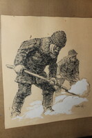Helbing Ferenc garantáltan eredeti festmény 815