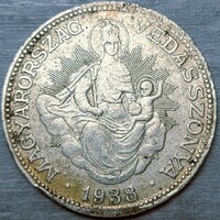 Ezüst 2 Pengő 1938