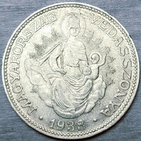 Ezüst 2 Pengő 1938