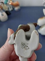 Zsolnay nyúl porcelán