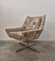 Vintage, space age designer forgó fotel Walter Knoll