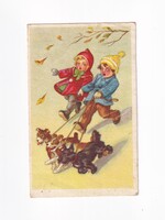 ÁK:90 Állatok-humor-gyerekek üdvözlő képeslap 02
