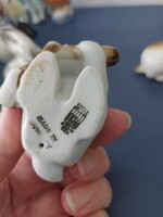 Zsolnay nyúl porcelán