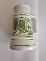 Sernevelőház a XVII. századból - sörös korsó - Alföldi porcelán