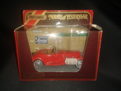 MATCHBOX YESTERYEARS Y-20 MERCEDES 540K 1938 DIORAMA   1988.