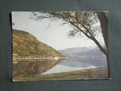 Képeslap,Dunakanyar,Zebegény,Duna part látkép,részlet, 1965-