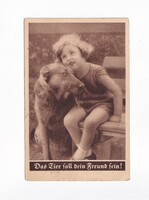 ÁK:91 Állatok-humor-gyerekek üdvözlő képeslap