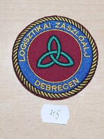 MH BOCSKAI I.GLDD. DEBRECEN LOGISZTIKAI ZÁSZLÓALJ KARJELZÉSE 45.
