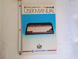Könyv 001 - Commodore 4 plusz User Manual 1980- retro