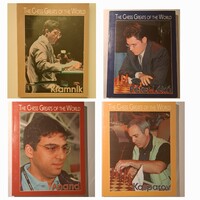 The Chess greats of the World sakkkönyvek