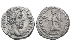 Marcus Aurelius 161-180 Denar, Victory, Római Birodalom