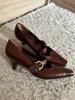 Vintage eredeti Salvatore Ferragamo bőr cipő