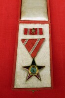 Magyar Népköztársasági Érdemérem arany fokozata 1949. Rákosi kori.