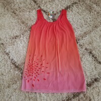 Desigual álom szép selyem muszlin ruha 42-44 L-XL új
