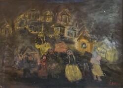 Oláh Mara (OMARA) (1945 - 2010 ): A cigánysoron megállt az idő 1992