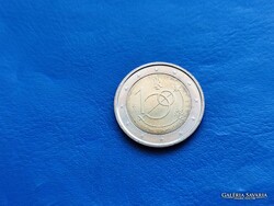 OLASZORSZÁG 2 EURO 2023 LÉGIERŐ 100.ÉVFORDULÓ UNC! RITKA! BIMETÁL!