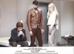 Vitrinfotó "Az idő ablakai" magyar tud. fantasztikus film 1969. Gábor Miklós, I. Andonov, H. Wenzel
