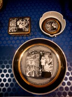 Hollóházi Szász Endre porcelánok