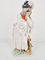 Herendi búsuló juhász porcelán szobor - 100038