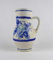 1V543 Antik XIX. századi erdélyi poszthabán bokály Modor 20 cm