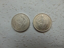 Ezüst Madonnás 2 pengő 1929 - 1938 LOT ! 02