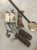 Antique clock mechanism