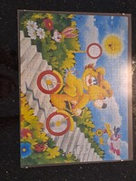 Retro puzzle kirakós játék 30x40 cm