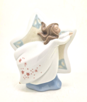 Lladro Nao kislány tündér csillaggal 16cm