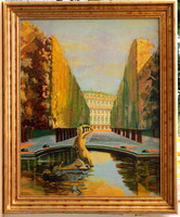 Bécs Hofburg kétoldalas, Számlával