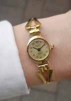 Trumpf mechanikus ékszeróra az 1960-as évekből -Szervizelve,garanciával,Tiktakwatch szervizkártyával