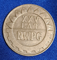 25 éves a KGST  20 Zloty 1974.  Lengyelország (2308)