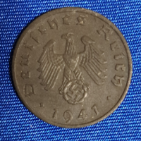 Német Harmadik Birodalom 1941. B. 1 reichspfennig horogkereszttel (2332)
